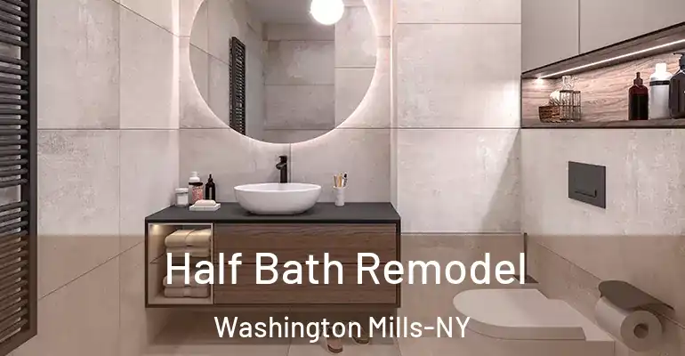 inner Bathroom imggen Half Bath Remodel Washington Mills-NY
