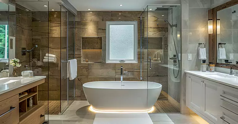 Master Suite Bathroom Remodel in Rochester, NY