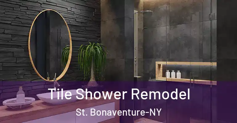 inner Bathroom imggen Tile Shower Remodel St. Bonaventure-NY
